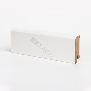 Плинтус МДФ Deartio U102-60 Белый 60мм