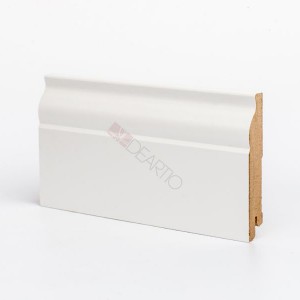 Плинтус МДФ Deartio U103-100 Белый 100мм